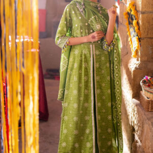 3 Piece Unstitched Lacquer Printed Lawn Suit CL-52403 A